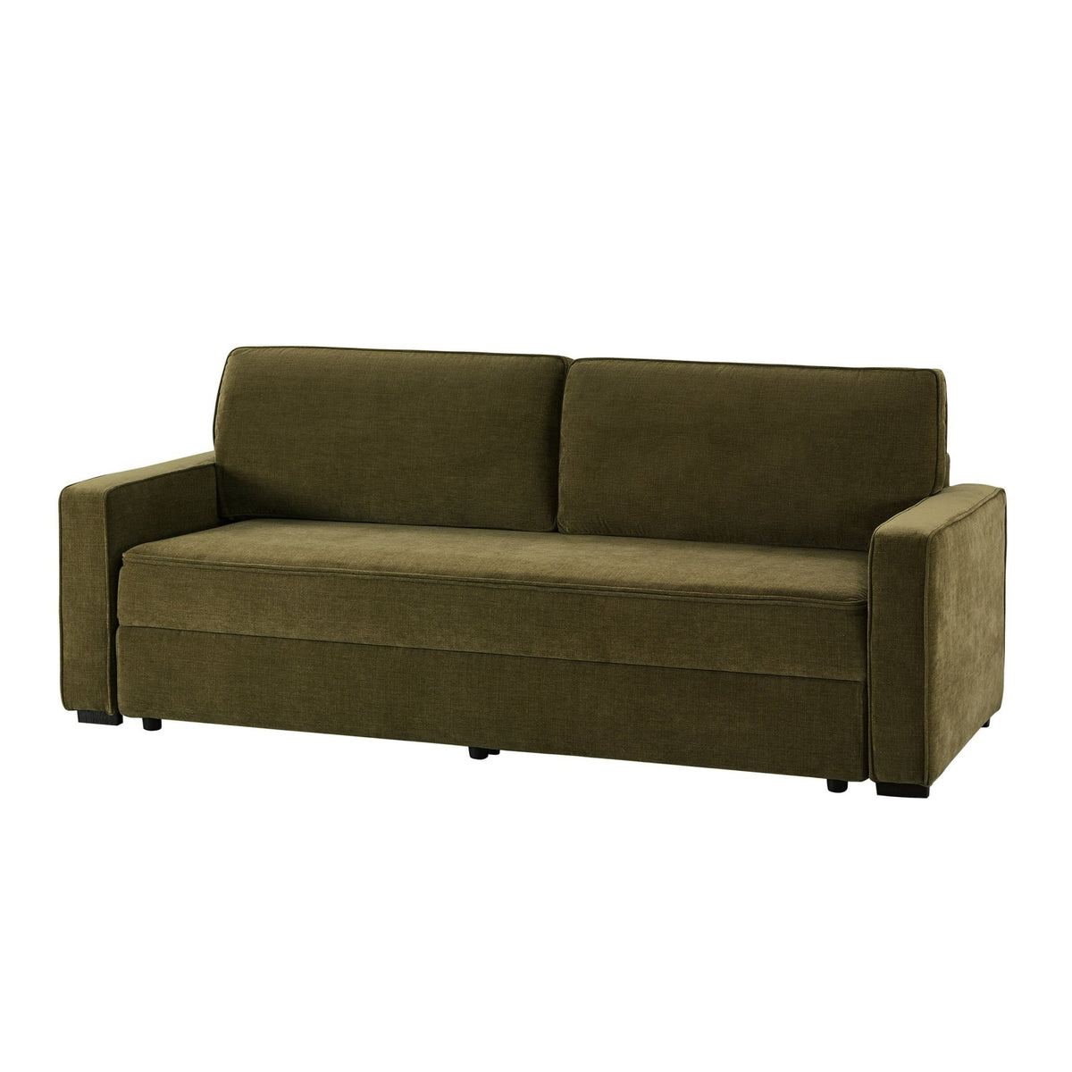 Soho Sofa Bed - Chenille Olive - DUSK