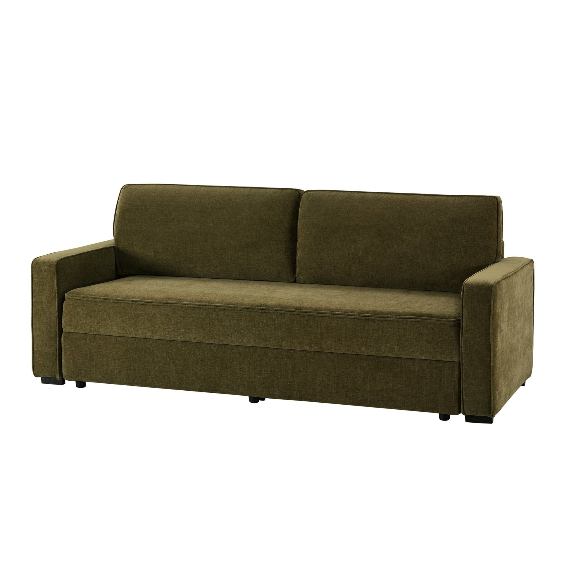 Soho Sofa Bed - Chenille Olive - DUSK