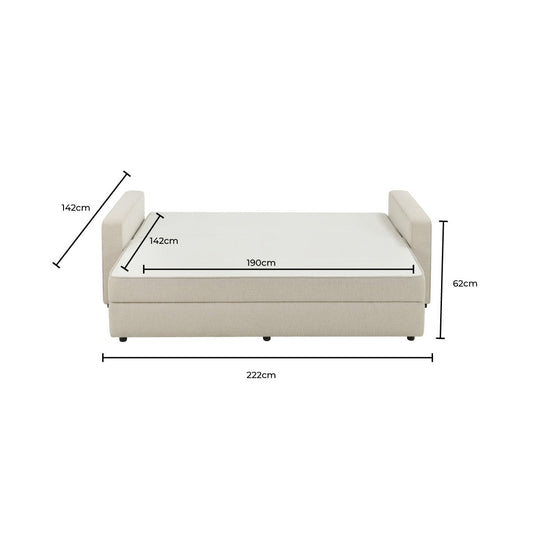 Soho Sofa Bed - Grey - DUSK