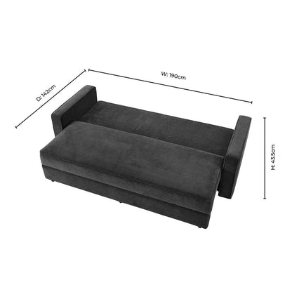 Soho Sofa Bed - Ink - DUSK