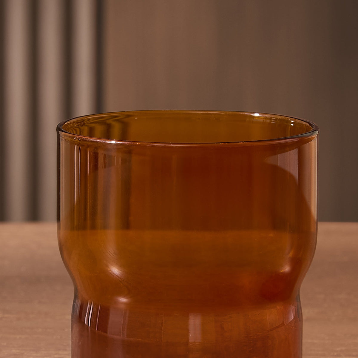 Sonne Colour Glass Highballs - Set of 4 - Amber - DUSK