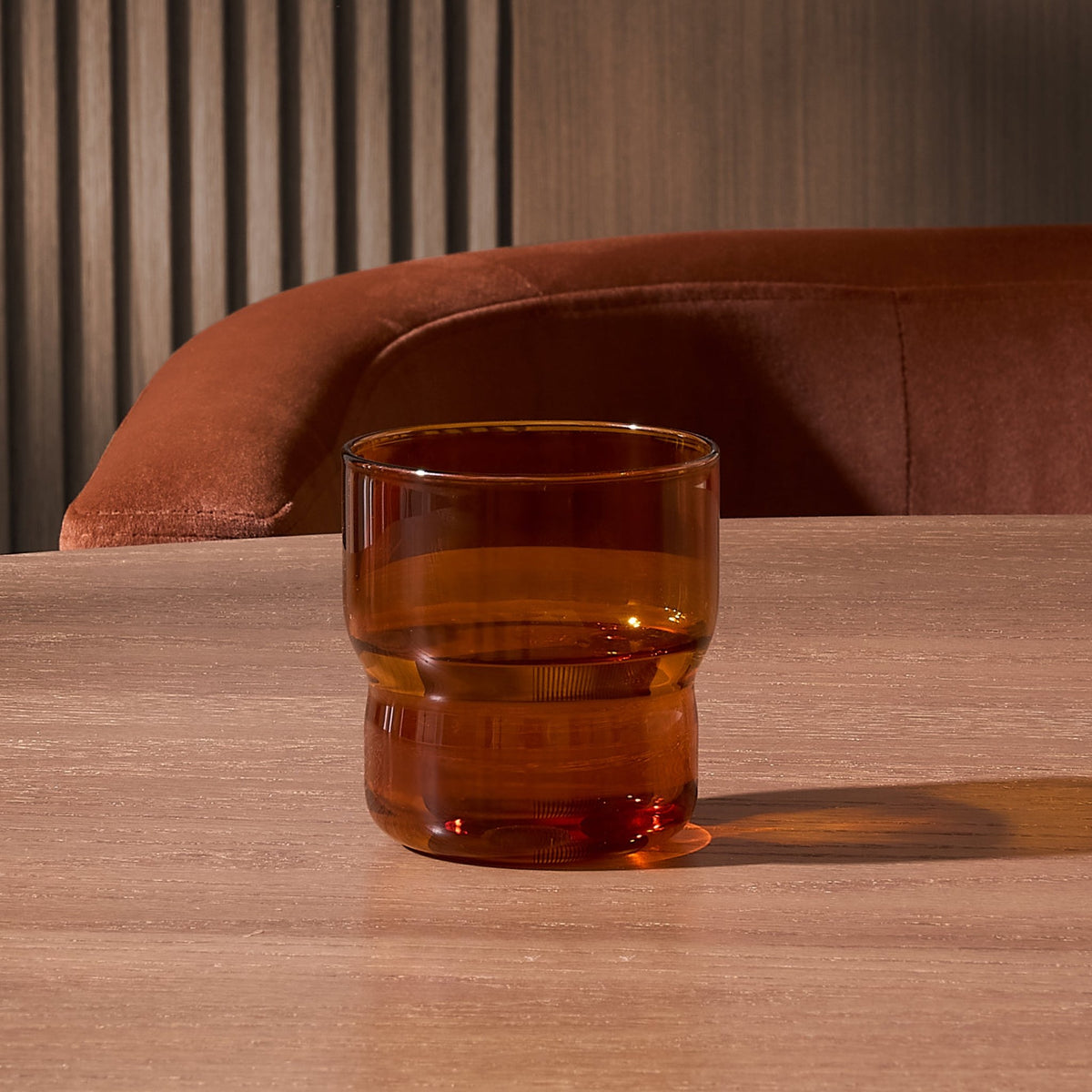 Sonne Colour Glass Tumblers - Set of 4 - Amber - DUSK