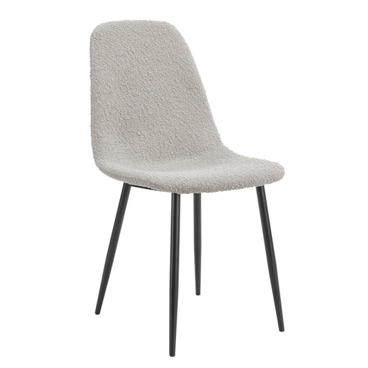 Sophia Set of 2 Dining Chairs - Boucle - Taupe - DUSK