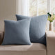 St Ives Heavyweight Knit Sofa Cushion Cover - Dusty Blue - DUSK