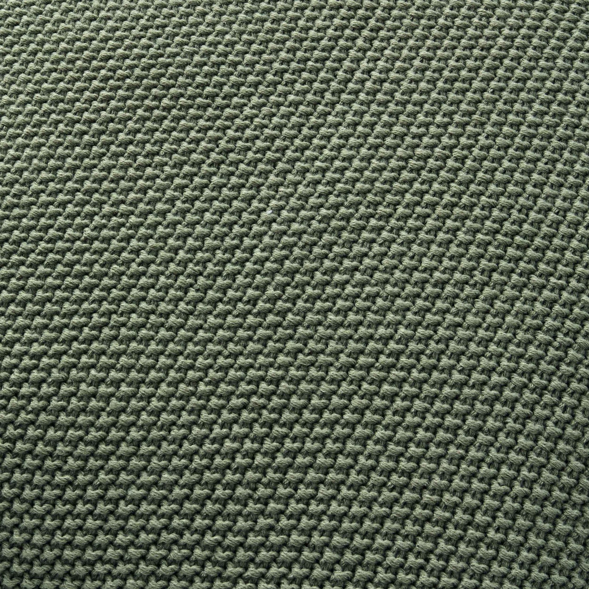 St Ives Knit Sofa Cushion Cover - Green - DUSK