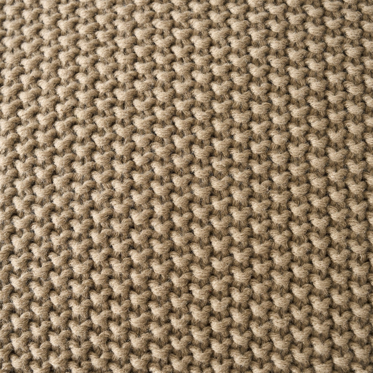 St Ives Light Weight Knit Cushion Cover - Taupe - DUSK