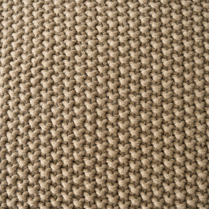 St Ives Light Weight Knit Cushion Cover - Taupe - DUSK