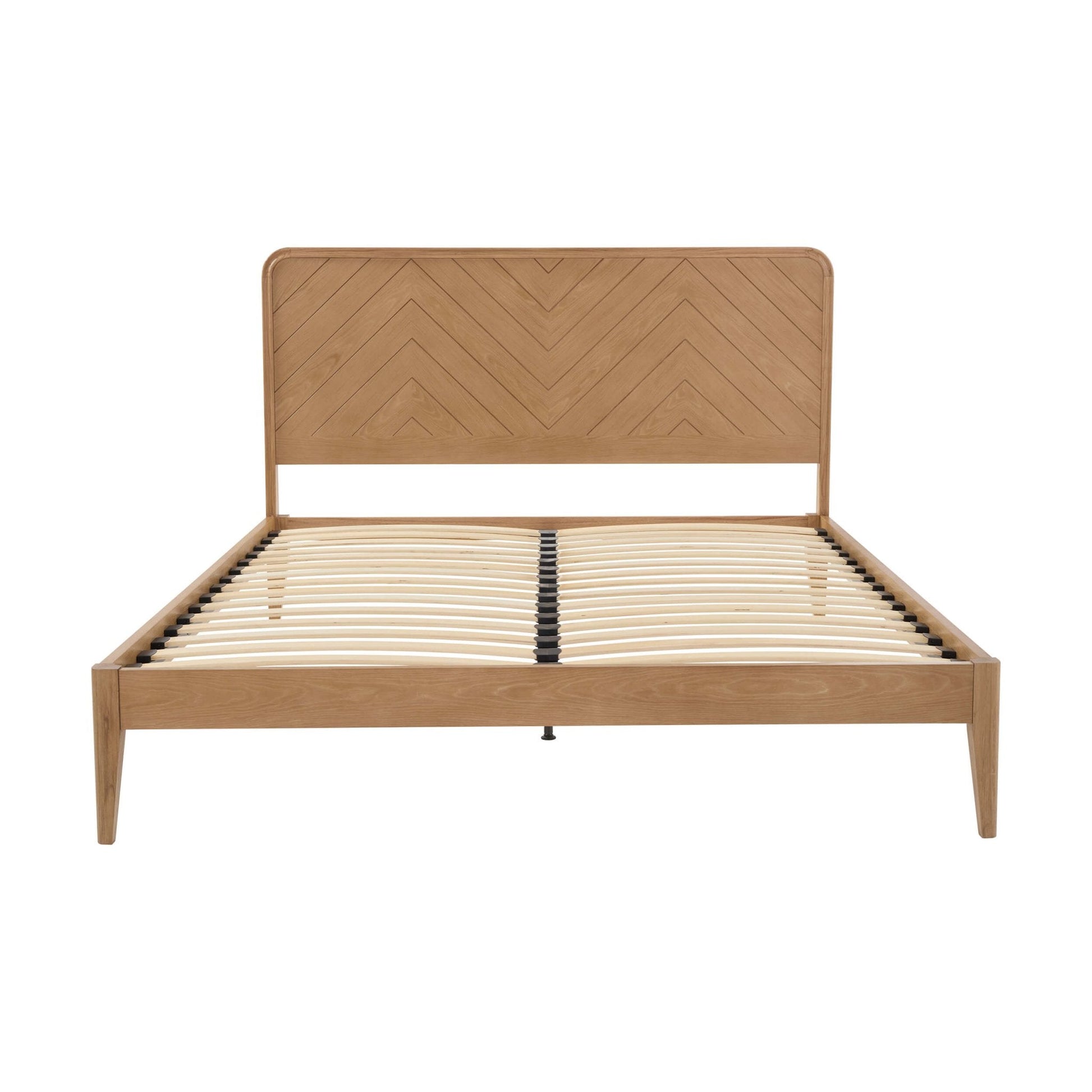 Stockholm Chevron Bed Frame - Natural - DUSK