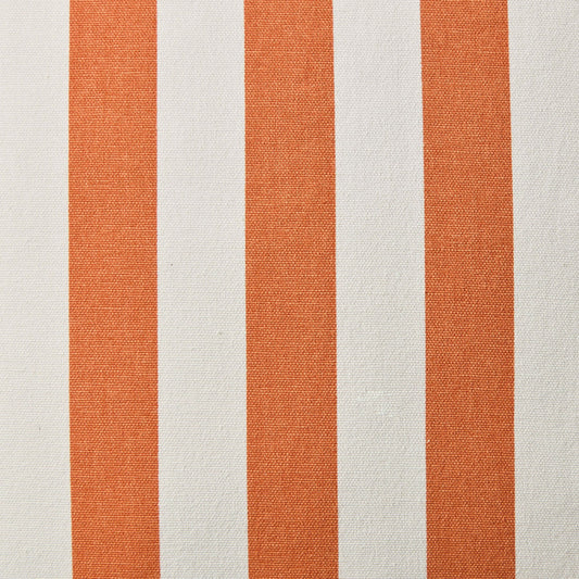 Stripe Frill Edge Cushion Cover - Burnt Orange - DUSK