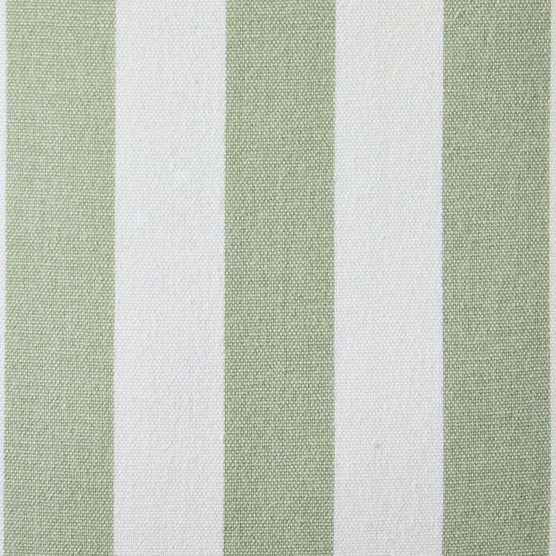 Stripe Frill Edge Cushion Cover - Sage - DUSK
