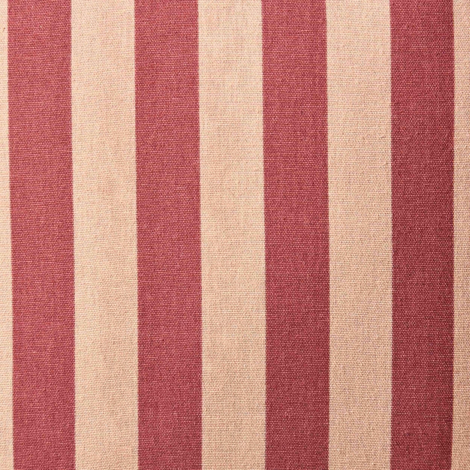 Stripe Frill Edge Sofa Cushion Cover - Pink - DUSK