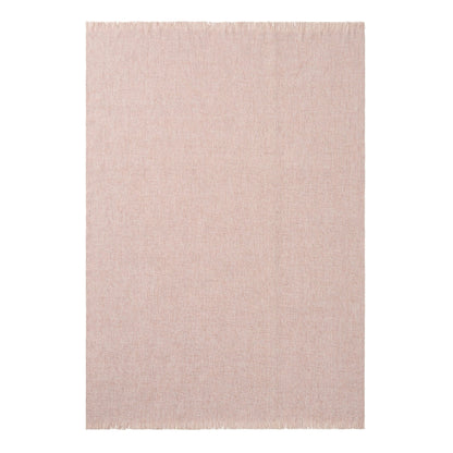 Super Soft Marled Tassel Sofa Throw - Blush Pink - DUSK