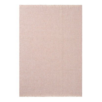 Super Soft Marled Tassel Throw - Blush Pink - DUSK