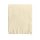 Super Soft Marled Tassel Throw - Butter Yellow - DUSK