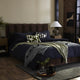 Super Soft Marled Tassel Throw - Dark Green - DUSK