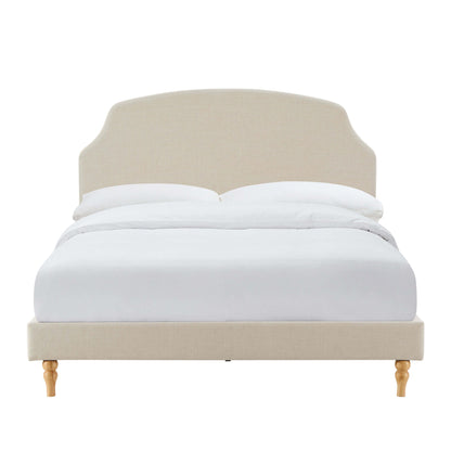 Surrey Bed Frame - Beige - DUSK