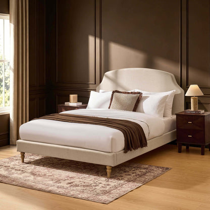Surrey Bed Frame - Beige - DUSK