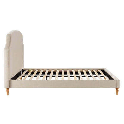 Surrey Bed Frame - Beige - DUSK