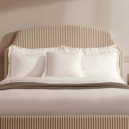 Surrey Bed Frame - Chocolate Stripe - DUSK