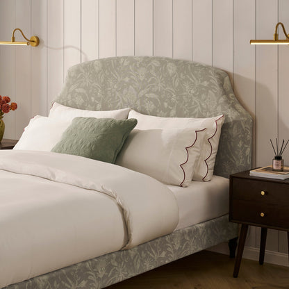 Surrey Bed Frame - Floral - DUSK