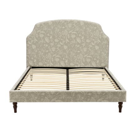 Surrey Bed Frame - Floral - DUSK