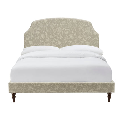 Surrey Bed Frame - Floral - DUSK