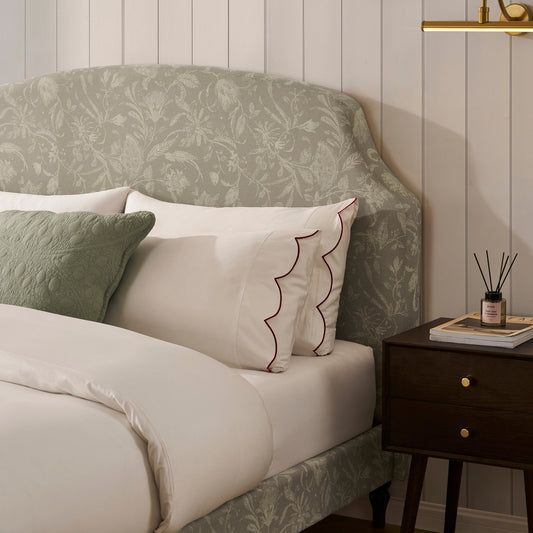 Surrey Bed Frame - Floral - DUSK