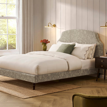 Surrey Bed Frame - Floral - DUSK