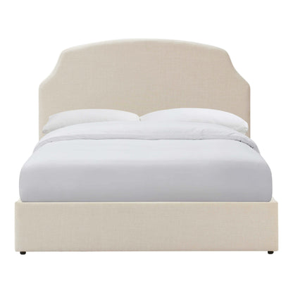 Surrey Ottoman Storage Bed - Beige - DUSK