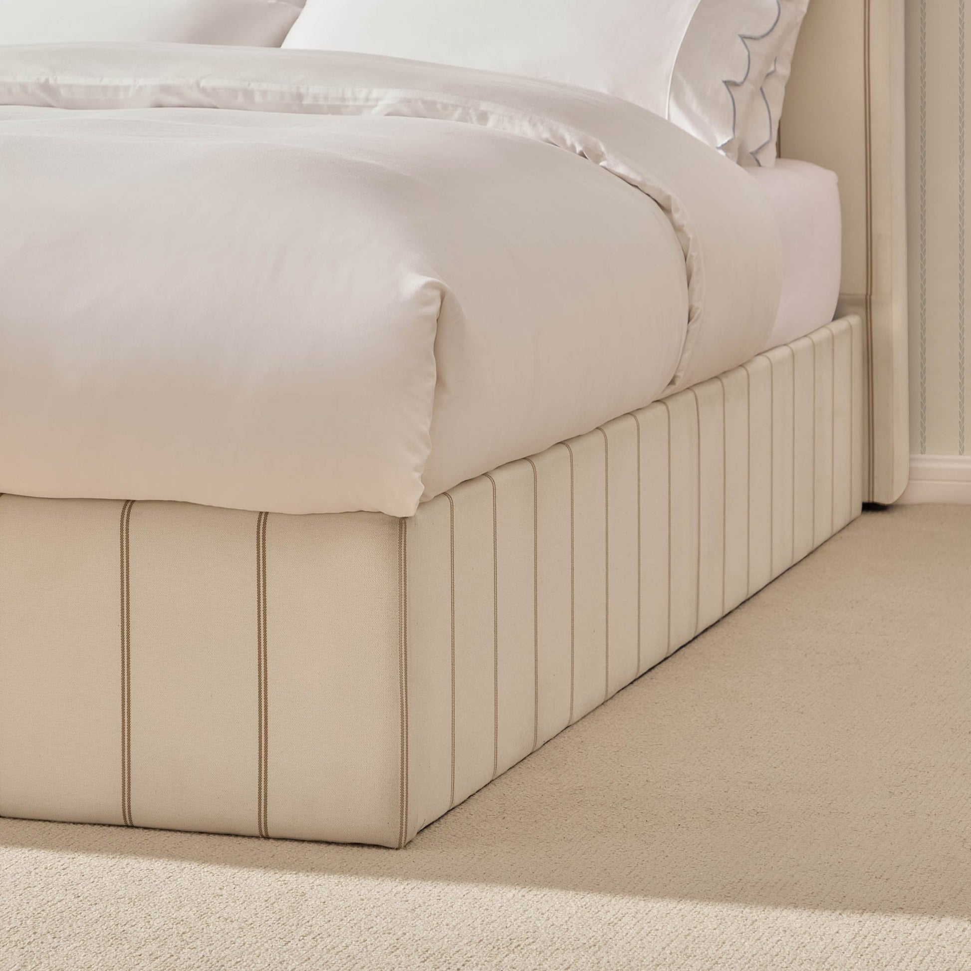 Surrey Ottoman Storage Bed - Thin Stripe - DUSK