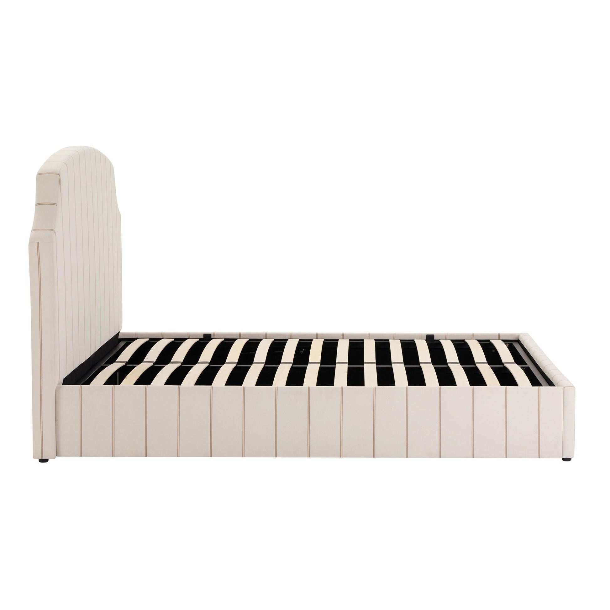 Surrey Ottoman Storage Bed - Thin Stripe - DUSK