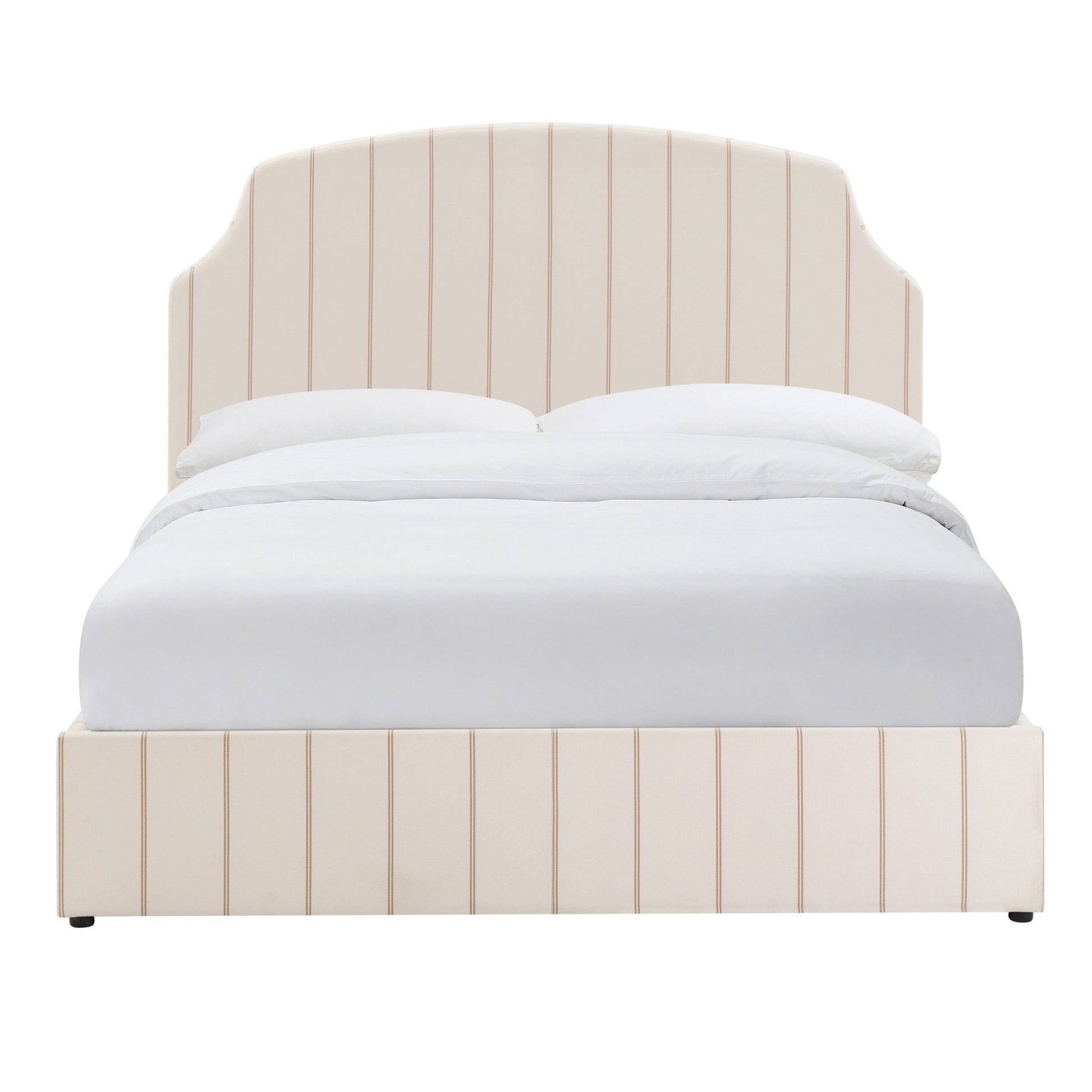Surrey Ottoman Storage Bed - Thin Stripe - DUSK