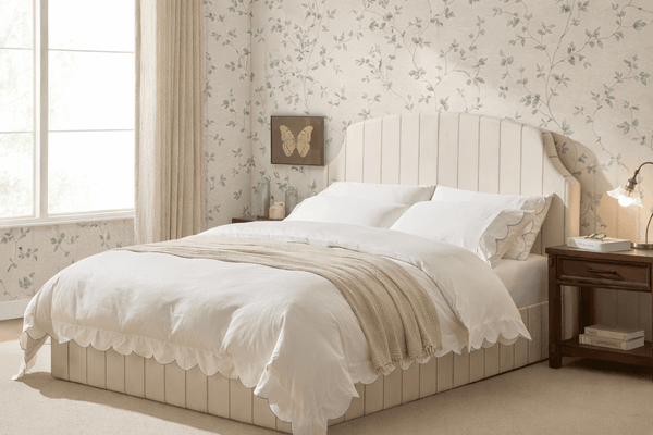 Surrey Ottoman Storage Bed - Thin Stripe - DUSK
