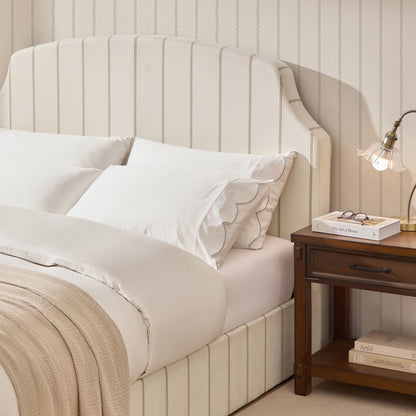 Surrey Ottoman Storage Bed - Thin Stripe - DUSK