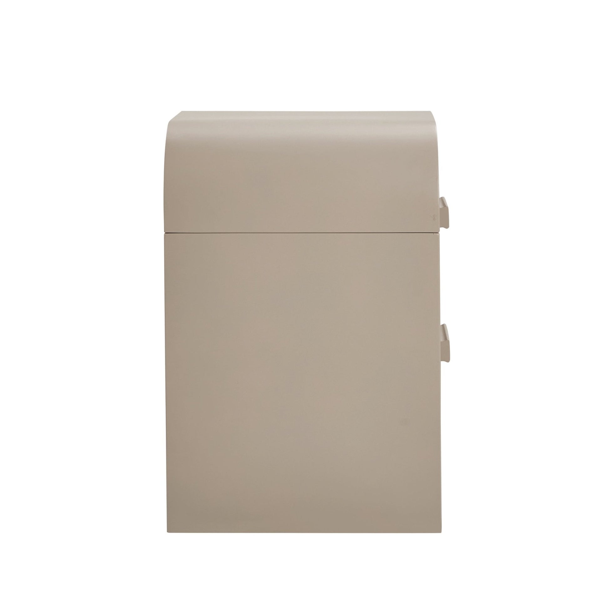 Susie 2 Drawer Bedside Table - Taupe - DUSK