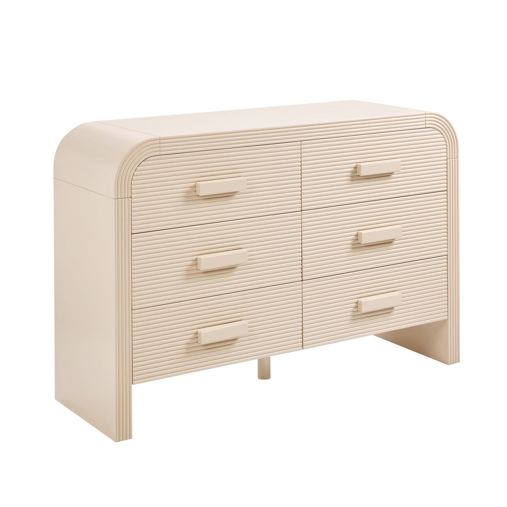Susie 6 Drawer Chest - Sand - DUSK