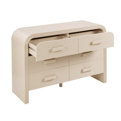 Susie 6 Drawer Chest - Sand - DUSK