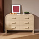 Susie 6 Drawer Chest - Sand - DUSK