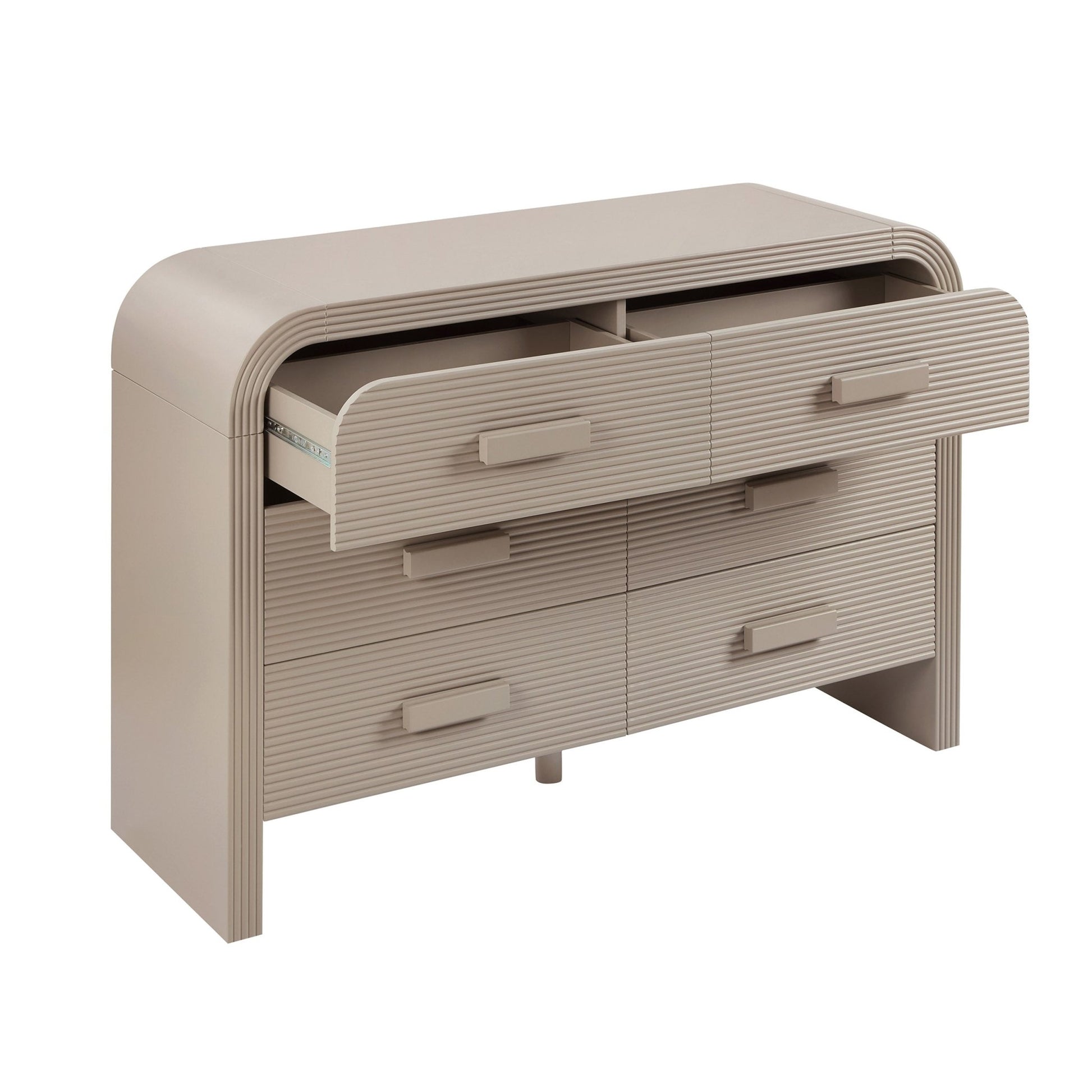 Susie 6 Drawer Chest - Taupe - DUSK
