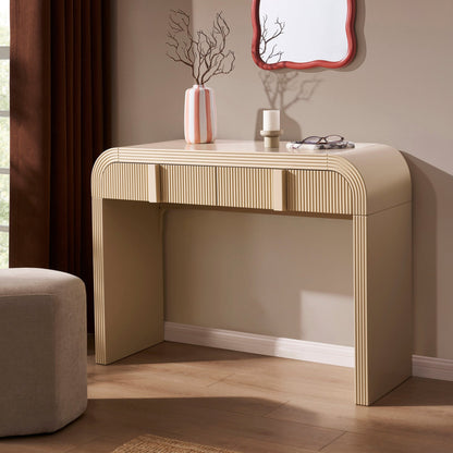 Susie Dressing Table with Drawers - Sand - DUSK