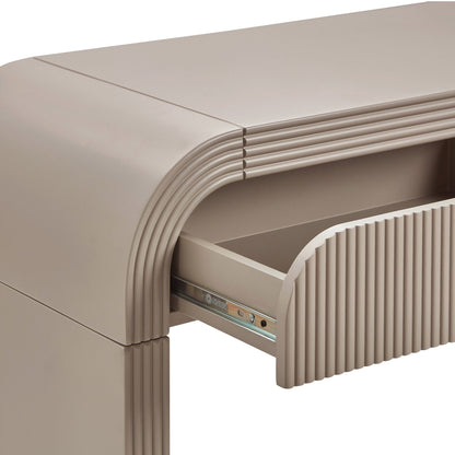 Susie Dressing Table with Drawers - Taupe - DUSK