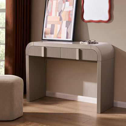 Susie Dressing Table with Drawers - Taupe - DUSK