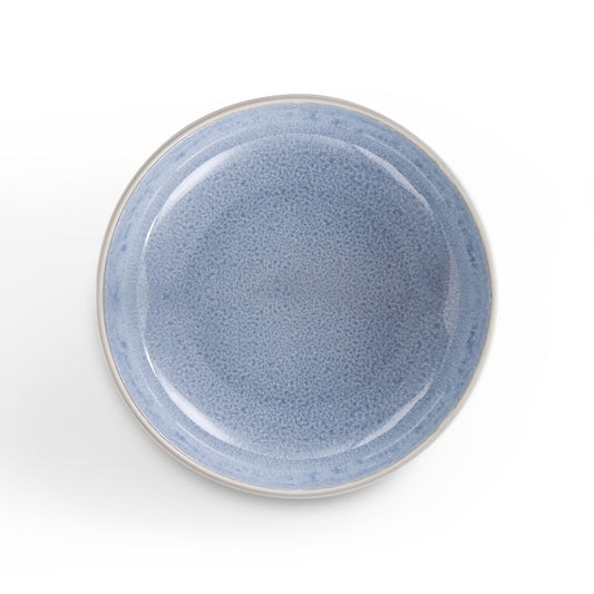 Sutton Stoneware Set of 4 Cereal Bowls - Light Blue - DUSK