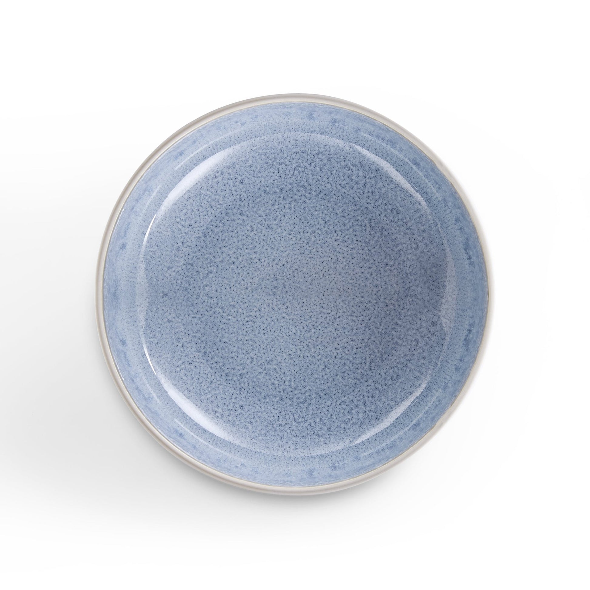 Sutton Stoneware Set of 4 Cereal Bowls - Light Blue - DUSK