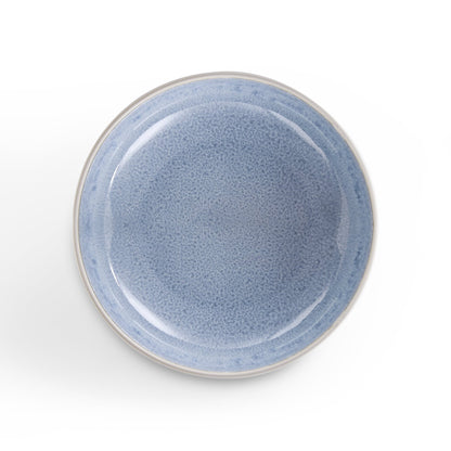 Sutton Stoneware Set of 4 Cereal Bowls - Light Blue - DUSK