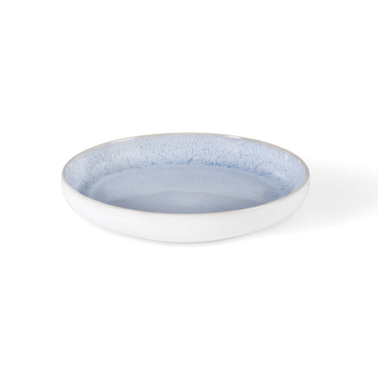 Sutton Stoneware Set of 4 Pasta Bowls - Light Blue - DUSK