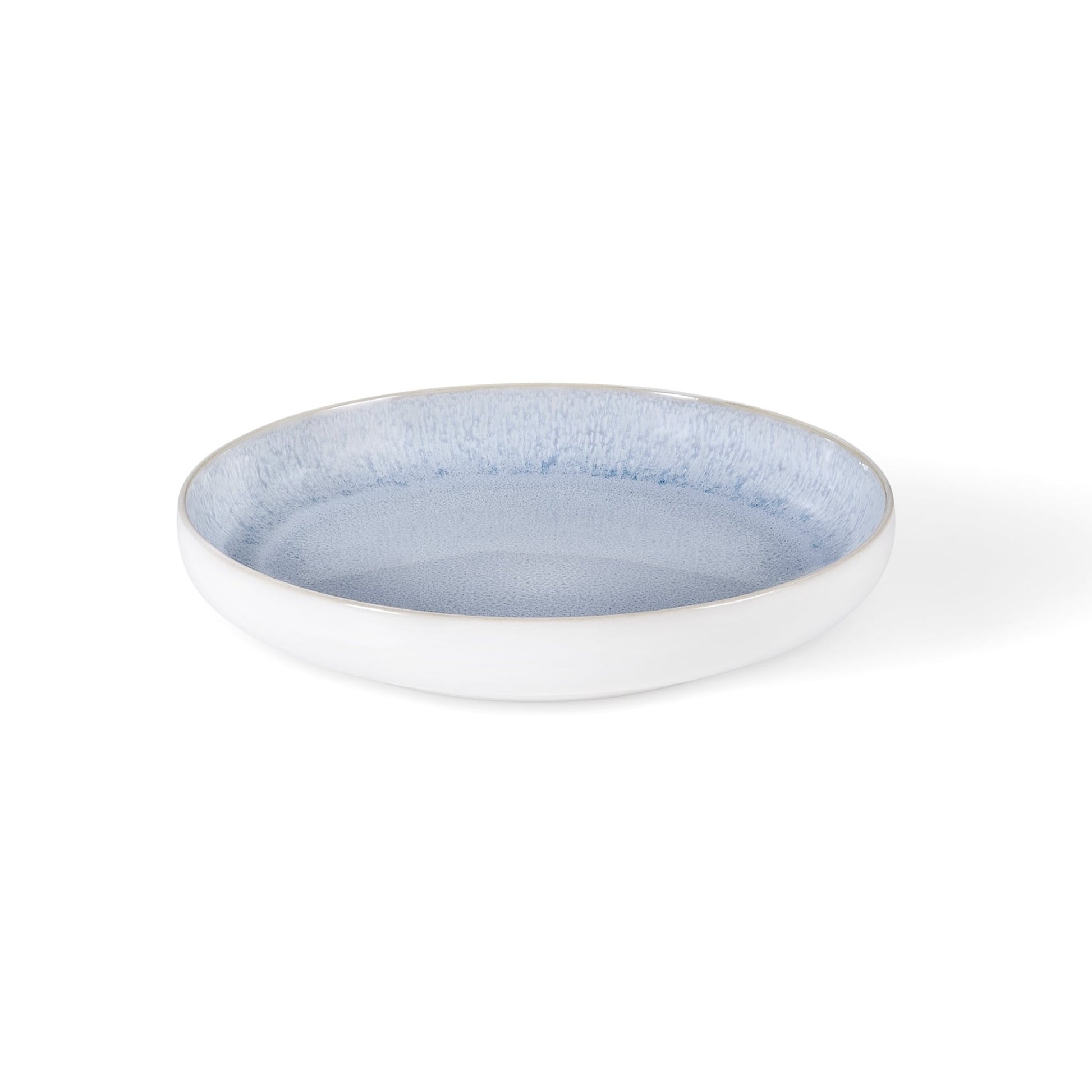 Sutton Stoneware Set of 4 Pasta Bowls - Light Blue - DUSK