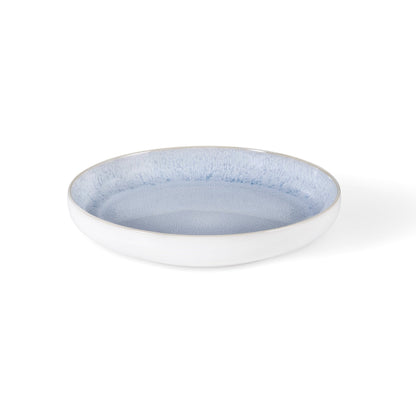 Sutton Stoneware Set of 4 Pasta Bowls - Light Blue - DUSK