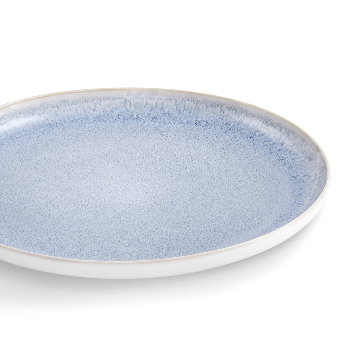 Sutton Stoneware Set of 4 Side Plates - Light Blue - DUSK