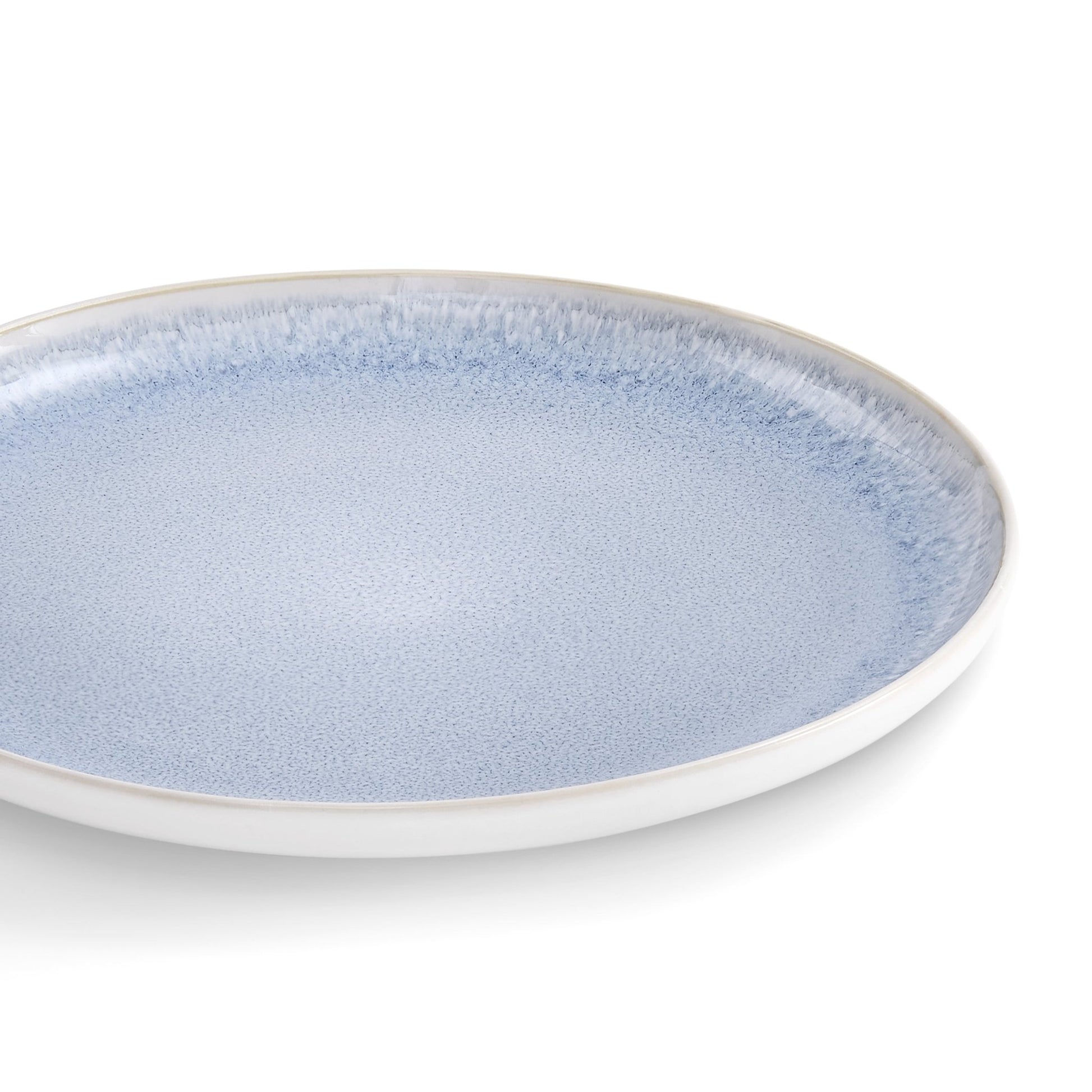 Sutton Stoneware Set of 4 Side Plates - Light Blue - DUSK